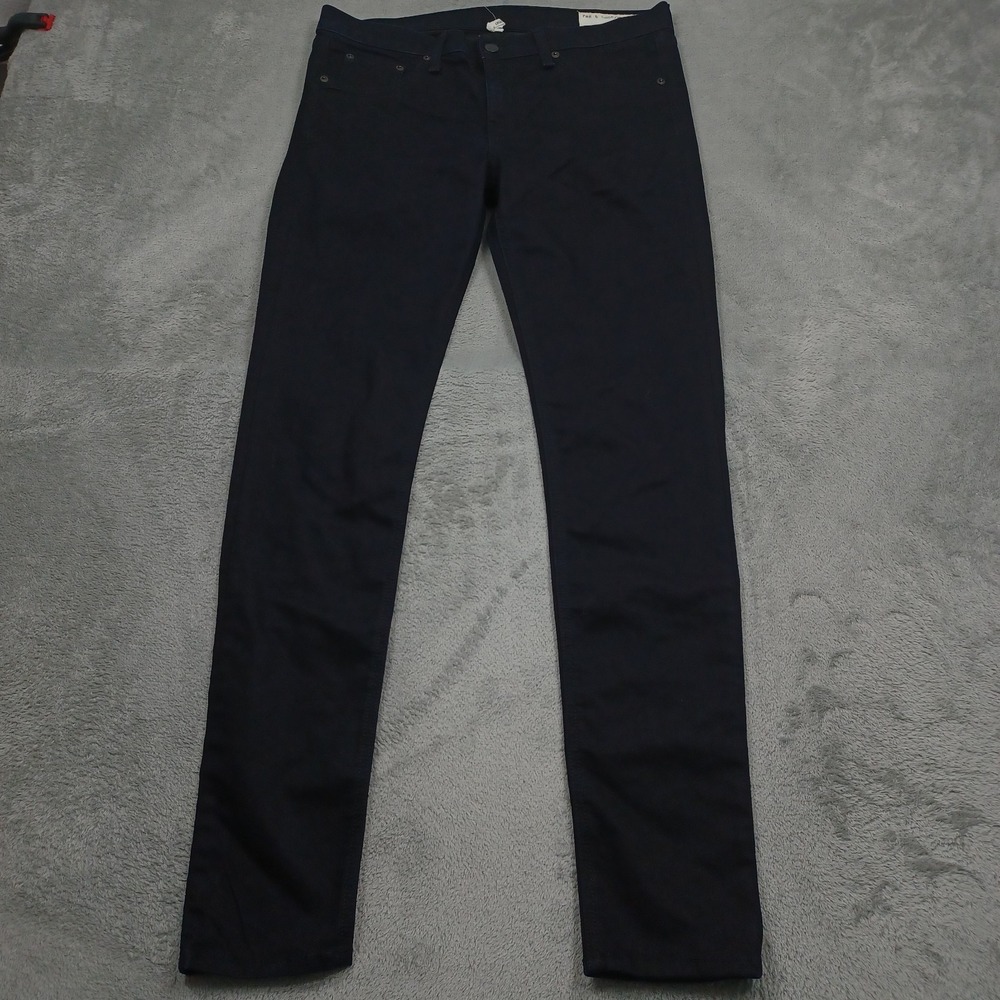 Rag & Bone Jeans Womens 31 Black Jegging Denim Casual Stretch Preppy